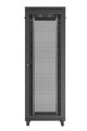 Lanberg Szafa instalacyjna rack stojąca 19 cali 47U 800x1200 czarna drzwi    perforowane LCD (flat pack) V2