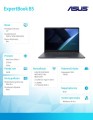 Asus Laptop ExpertBook B5 B5405CCA-LY1492X U7 255H/16GB/512GB/W11Pro