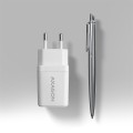 AXAGON ACU-PQ33W Ładowarka sieciowa GaN 33W, 2x port (USB-C + USB-A), PD3.0/PPS/QC4+, biała