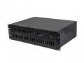 Lanberg Przełącznica światłowodowa 48XSC Duplex / 48XLC Quad Rack 19 cali 3U czarna + akcesoria