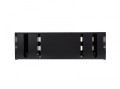Lanberg Przełącznica światłowodowa 48XSC Duplex / 48XLC Quad Rack 19 cali 3U czarna + akcesoria