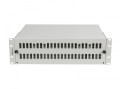 Lanberg Przełącznica światłowodowa 48XSC Duplex / 48XLC Quad Rack 19 cali 3U szara + akcesoria