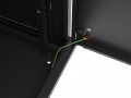Lanberg Szafa instalacyjna rack wisząca 19 cali 15U 600x600 czarna drzwi metalowe (flat pack)